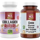Ncs Collagen Type 1-2-3 1000 Mg Glutatyon Vitamin D Hyaluronic Acid Vitamin C & Çinko Bisglisinat & Bakır Selenium 60 Tablet