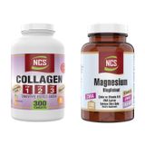 Ncs Collagen Type 1-2-3 Zma Magnezyum Bisglisinat Magnesium 180 Tablet Çinko Vitamin B6 Folic Acid