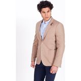 Ncs Erkek Casual Camel Slim Fit Dar Kesim Blazer Ceket 4864