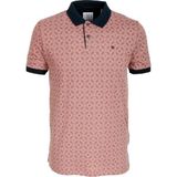 Ncs Erkek Gül Kurusu Slim Fit Polo Yaka %100 Pamuk Baskılı T-Shirt Ncs Jeasn 1111 - 3XL - Pudra
