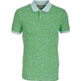 Ncs Erkek Olive Slim Fit Polo Yaka Baskılı %100 Pamuk Kol Ribanalı T-Shirt Jeans 1997 - Yeşil - Ten - Mavi