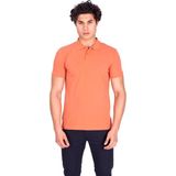 Ncs Erkek Polo Yaka Tişört Somon %100 Pamuk Slim Fit Polo T-Shirt Ncs Jeans 1055 - 3XL