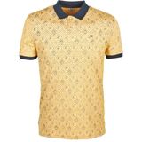 Ncs Erkek Sarı Baskılı Slim Fit Dar Kesim Polo Yaka %100 Pamuk T-Shirt Ncs Jeans 1989 - Açık Sarı