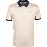 Ncs Erkek Taş Slim Fit Polo Yaka %100 Pamuk T-Shirt Jeans 1136 - Ekru