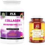 Ncs Flx Collagen Tip 1-2-3 180 Tablet Vitamin C Propolis 60 Tablet