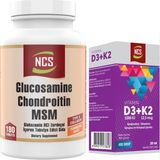 Ncs Glucosamine Chondroitin Collagen Msm 180 Tablet+Vitamin D3 K2 20 ml