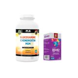 Ncs Glucosamine Chondroitin Msm 300 Tablet Ve Vitamin D3 Vitamin K2 20 Ml