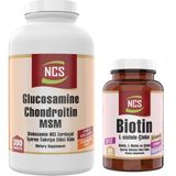 Ncs Glucosamine Chondroitin Msm Collagen Turmenic 300 Tablet+Biotin 60 Tablet