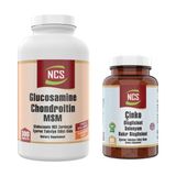 Ncs Glucosamine Chondroitin MSM Collagen Turmeric 300 Tablet + Çinko Bisglisinat Selenyum Bakır 60 Tablet