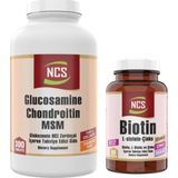 Ncs Glucosamine Chondroitin Msm Turmenic Root 300 Tablet Biotin 60 Tablet