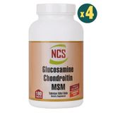 Ncs Glucosamine Chondroitin Msm Type II Turmeric 180 Tablet 4 Adet
