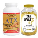 Ncs Golden Arizona Atx Glucosamine Chondroitin & Flx Omega 3-6-9 Balık Yağı 90 Softgel