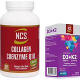 Ncs Hidrolize Collagen 2000 Mg Coenzyme Q10 200 Mg Selenium Çinko Biotin 90 Tablet & Vitamin D3 + K2 Damla 20 ml