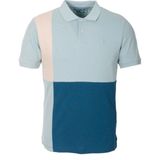 Ncs Jeans Erkek Polo Yaka T-Shirt Mavi %100 Pamuk Slim Fit Ribanalı Kol Garnili T-Shirt Ncs Jeans 1165