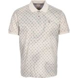 Ncs Jeans Erkek Polo Yaka Tişört Bej Slim Fit Ribanalı Kol Pamuklu Baskılı T-Shirt Ncs Jeans 1252