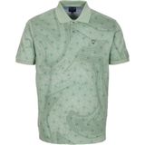 Ncs Jeans Erkek Polo Yaka Tişört Çağla Slim Fit Ribanalı Kol Pamuklu Baskılı T-Shirt Ncs Jeans 1252 - 3XL