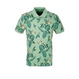 Ncs Jeans Erkek Polo Yaka Tişört Desenli Haki %100 Pamuk Slim Fit T-shirt 1178