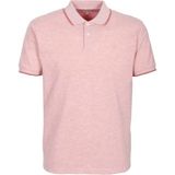 Ncs Jeans Erkek Polo Yaka Tişört Nar Çiçeği %100 Pamuk Slim Fit Ribanalı 1245