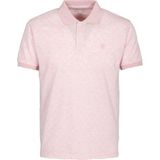 Ncs Jeans Erkek Polo Yaka Tişört Nar Çiçeği Dokulu %100 Pamuk Slim Fit Ribanalı 1250 - 2XL