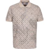 Ncs Jeans Erkek Polo Yaka Tişört Vizon Slim Fit Ribanalı Kol Pamuklu Baskılı T-Shirt Ncs Jeans 1252