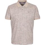 Ncs Jeans Erkek Polo Yaka Tişört Vizon Slim Fit Ribanalı Kol Pamuklu Baskılı T-Shirt Ncs Jeans 1253
