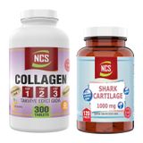Ncs Kollajen Tip 1-2-3 180 Tablet & Shark Cartilage 300 Tablet