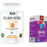 Ncs Kollajen Tip 1-3 180 Tablet + Vitamin D3 Vitamin K2 20 ml