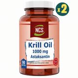 NCS Krill Oil 1000 mg Astaksantin 2x90 Kapsül