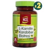 Ncs L-Karnitin Karabiber Ekstresi Vitamin D 2x60 Tablet