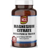 Ncs Magnezyum Sitrat 4 Lü Form 60 Tablet (Potasyum Kalium) & Vitamin B6 Magnesium Citrate Taurin - Aromasız