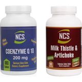Ncs Milk Thistle Artichoke 90 Tablet Koenzim Q10 200 Mg 180 Tablet