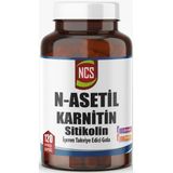 Ncs N-Asetil Karnitin L-Glutamin Taurin Ve Sitikolin 120 Bitkisel Kapsül