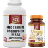 Ncs Omega 3 Balık Yağı 102 Kapsül+Glucosamine Chondroitin Msm 300 Tab