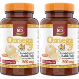 Ncs Omega 3 Balık Yağı 500 mg 2 Kutu 204 Yumuşak Kapsül