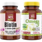 Ncs Omega 3 Balık Yağı K & D Vitamini 60 Kapsül Biotin 60 Kapsül