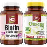 Ncs Omega 3 Balık Yağı1000 Mg 60 Kapsül Biotin 60 Kapsül 2 Ürün 1 Arada Kampanya