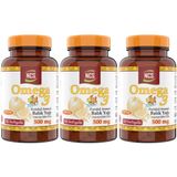 Ncs Omega 3 Portakal Aromalı 500 mg 3x102 Kapsül Balık Yağı