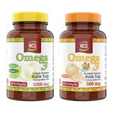 Ncs Omega 3 Portakal Aromalı Çocuklar Için Balık Yağı Omega 3 Limon Aromalı Balık Yağı 1000MG