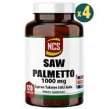 Ncs Saw Palmetto 1000 Mg Pumpkin Biotin Zinc Complex 120 Tablet 4 Adet
