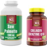 Ncs Saw Palmetto 1000 Mg Pumpkin Biotin Zinc Complex 180 Tablet & Collagen Coenzyme Q10 Biotin Zinc Selenium 30 Tablet