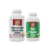 Ncs Saw Palmetto Pumpkin Biotin Zinc 180 Tablet Glucosamine 300 Tablet