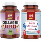 Ncs Shark Cartilage Demir Vitamin D3 1000 Mg 120 Tablet Collagen () Type (Tip) 1-2-3 Hyaluronic Acid Vitamin C Glutatyon