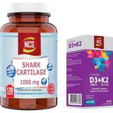 Ncs Shark Cartilage Demir Vitamin D3120 Tablet & Vitamin D3 K2 Damla