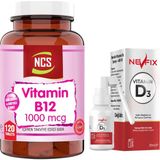 Ncs Vitamin B12 1000 Mcg 120 Tablet & Nevfix Vitamin D3 Sıvı Sprey