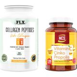 Ncs Vitamin C Çinko Propolis 120 Tablet + Collagen Tip 1-3 180 Tablet