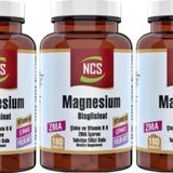 Ncs Zma 180 Tablet Çinko Folic Acid Vitamin B 6 Magnezyum Bisglisinat 3 Adet
