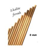 ncy Ahşap Kavela Uçurtma Çıtası Çubuk Kavela 1. Kalite Yivli 8 Mm 100 Cm 10 Adet