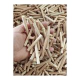 ncy Ahşap Kayın Kavale 1.kalite 5,6,7 Cm karışık boy Fırınlanmış 8 mm Yivli Kavela 500 gr ( 200 adet civarı )