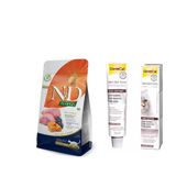 N&D 1.5 kg Kuzulu Tahılsız Kısırlaştırılmış Kedi Maması + Gimcat 50 gr Kitten Paste
