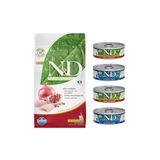 N&D 1.5 kg Tahılsız Kitten Yavru Tavuklu Narlı Kedi Maması + 4'lü Kitten Yavru Kedi Konservesi